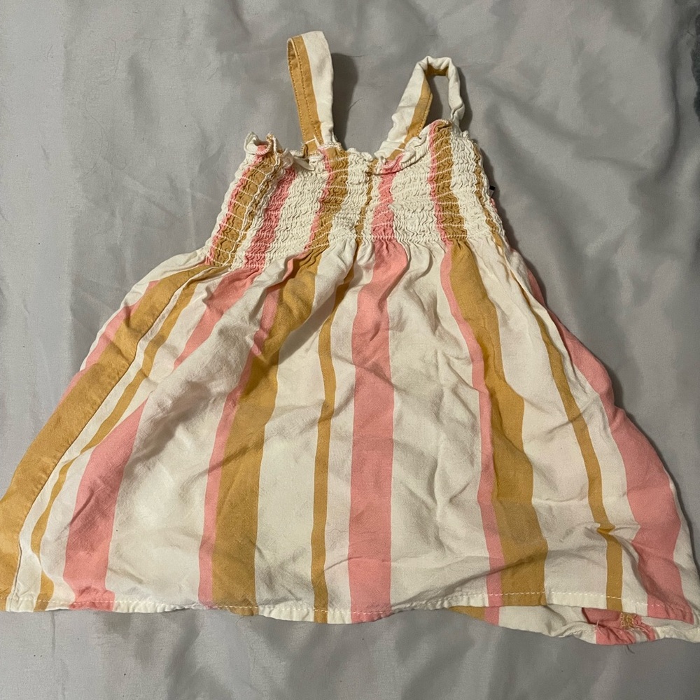 Striped Okie Dokie dress, size 18 months